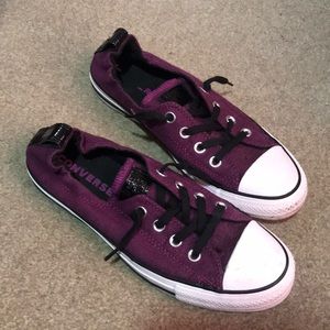 Super cute purple converse!